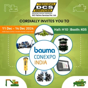 Read more about the article We’re Exhibiting at Bauma CONEXPO INDIA!