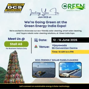 Read more about the article DCS is going green at the Green Energy India Expo!