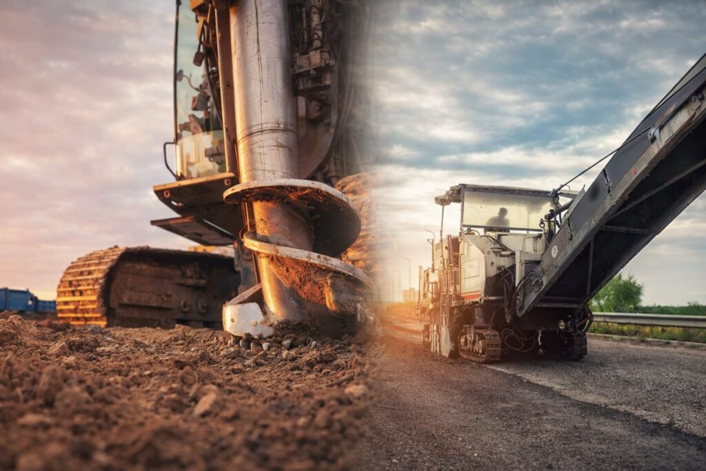 Rock breaker tools for construction